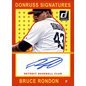 2014 Donruss Signatures #24 Bruce Rondon