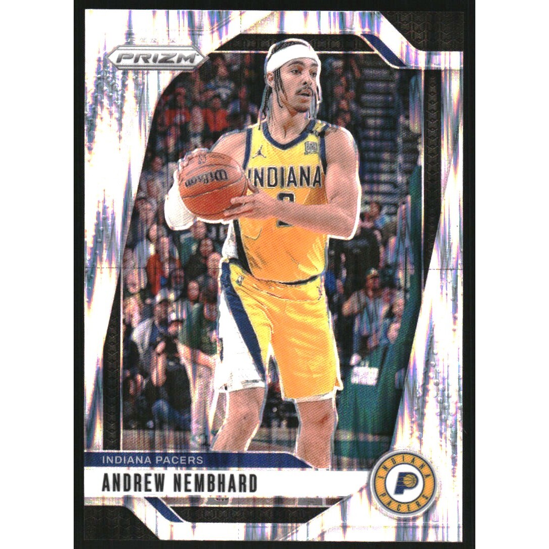 2024-25 Panini Prizm Prizms Skewed #6 Andrew Nembhard