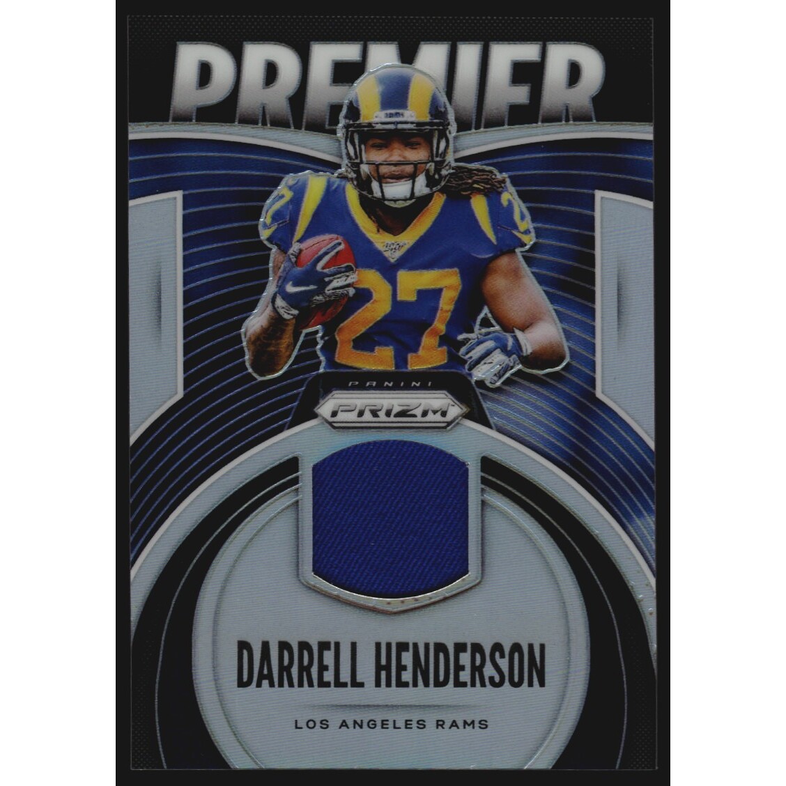 2019 Panini Prizm Premier Jerseys #15 Darrell Henderson