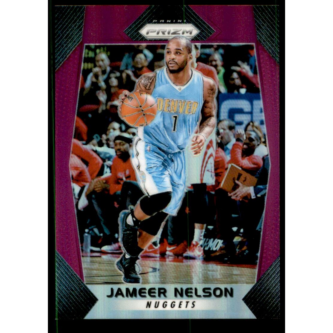 2017-18 Panini Prizm Prizms Purple #169 Jameer Nelson