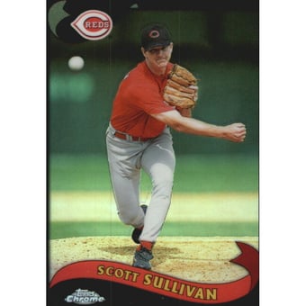 2002 Topps Chrome Black Refractors #158 Scott Sullivan
