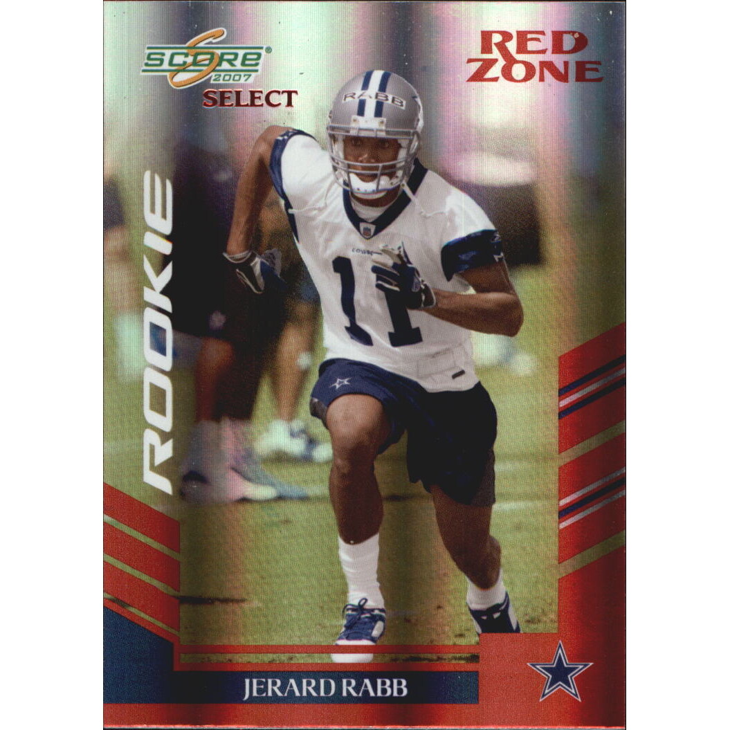 2007 Select Red Zone #293 Jerard Rabb