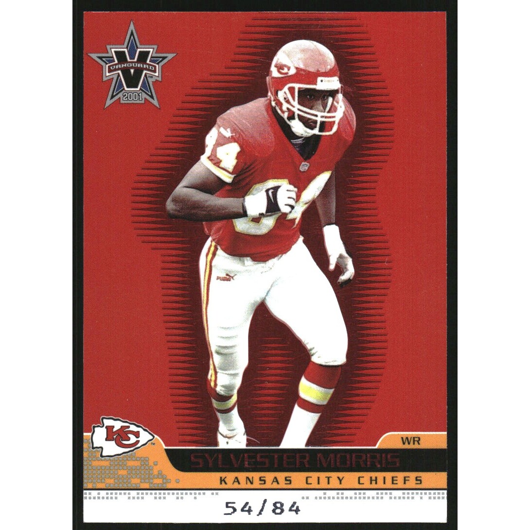 2001 Vanguard Red #47 Sylvester Morris/84