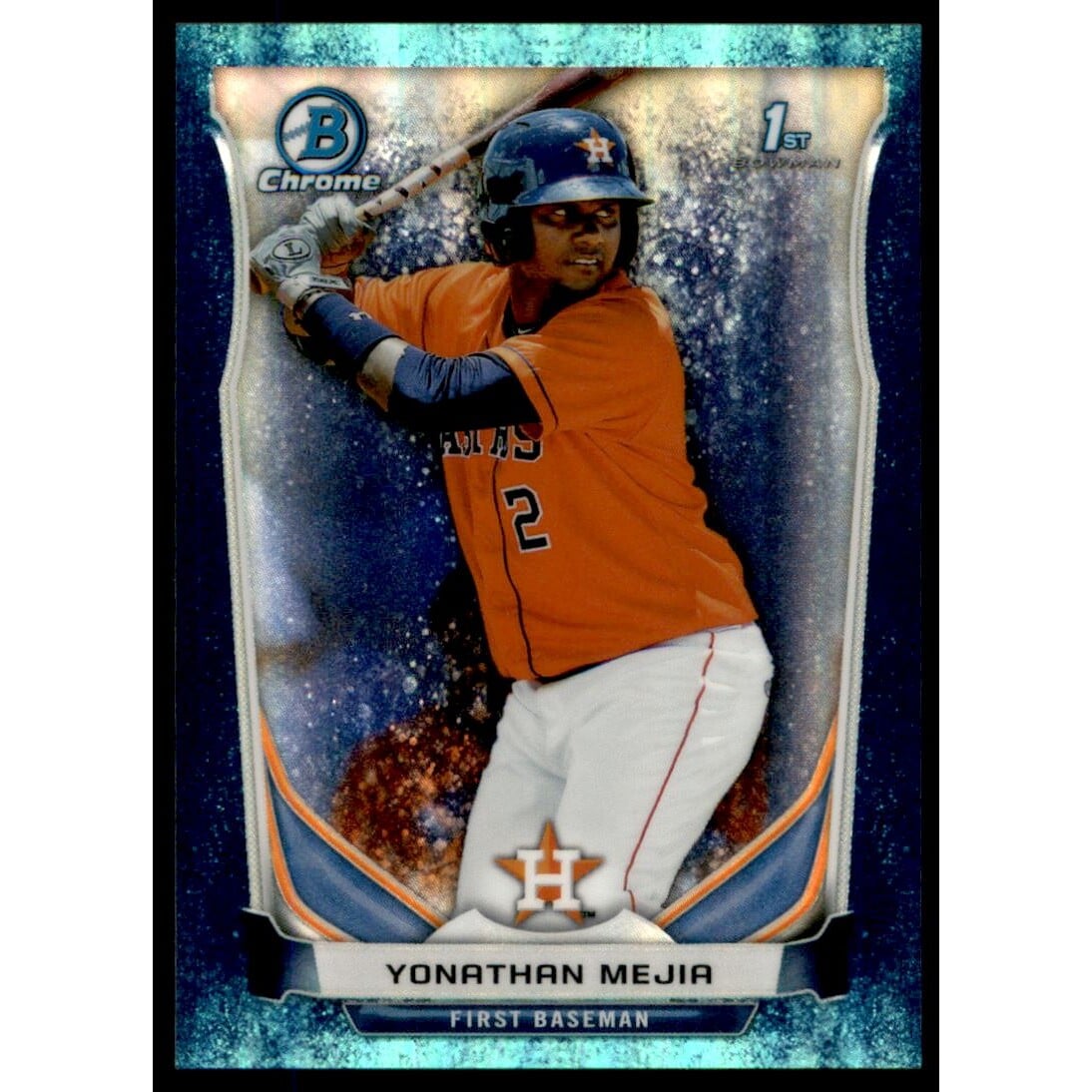 2014 Bowman Chrome Prospects Series 2 Bubble Refractors #BCP100 Yonathan Mejia