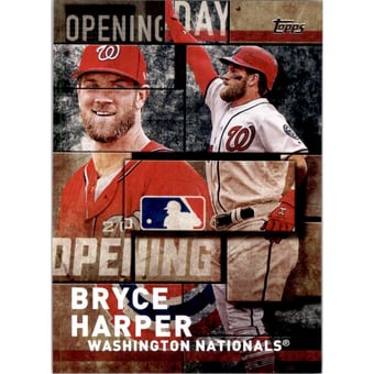 2018 Topps Opening Day Insert Black #OD25 Bryce Harper
