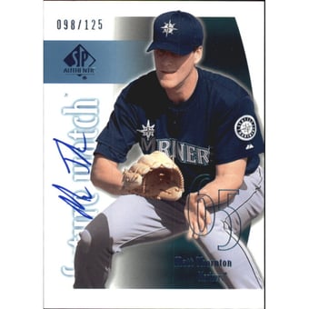2002 SP Authentic Limited #150 Matt Thornton FW AU
