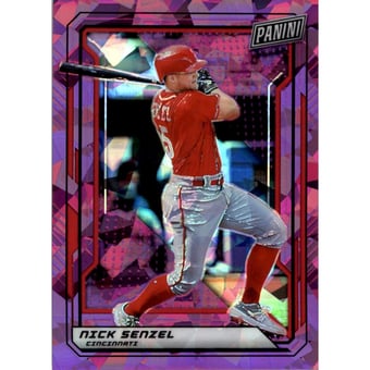 2019 Panini National Convention VIP Party Purple #66 Nick Senzel