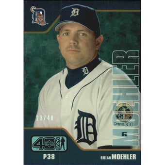 2002 Upper Deck 40-Man Electric Rainbow #351 Brian Moehler