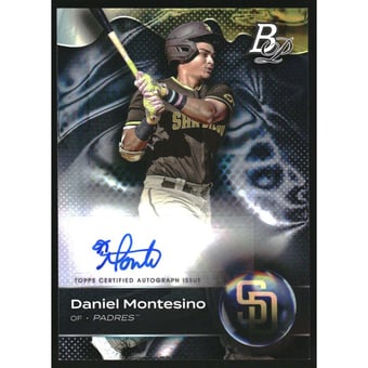 2023 Bowman Platinum Top Prospects Autographs #TOP16 Daniel Montesino