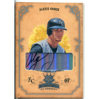 2004 Diamond Kings DK Signatures Silver #96 Alexis Gomez/100