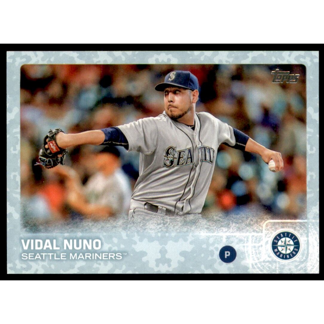 2015 Topps Update Snow Camo #US306 Vidal Nuno. rookie card picture