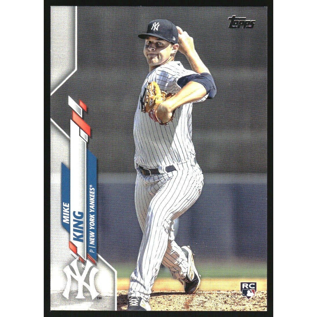 2020 Topps Update Advanced Stats #U293 Mike King. rookie card picture