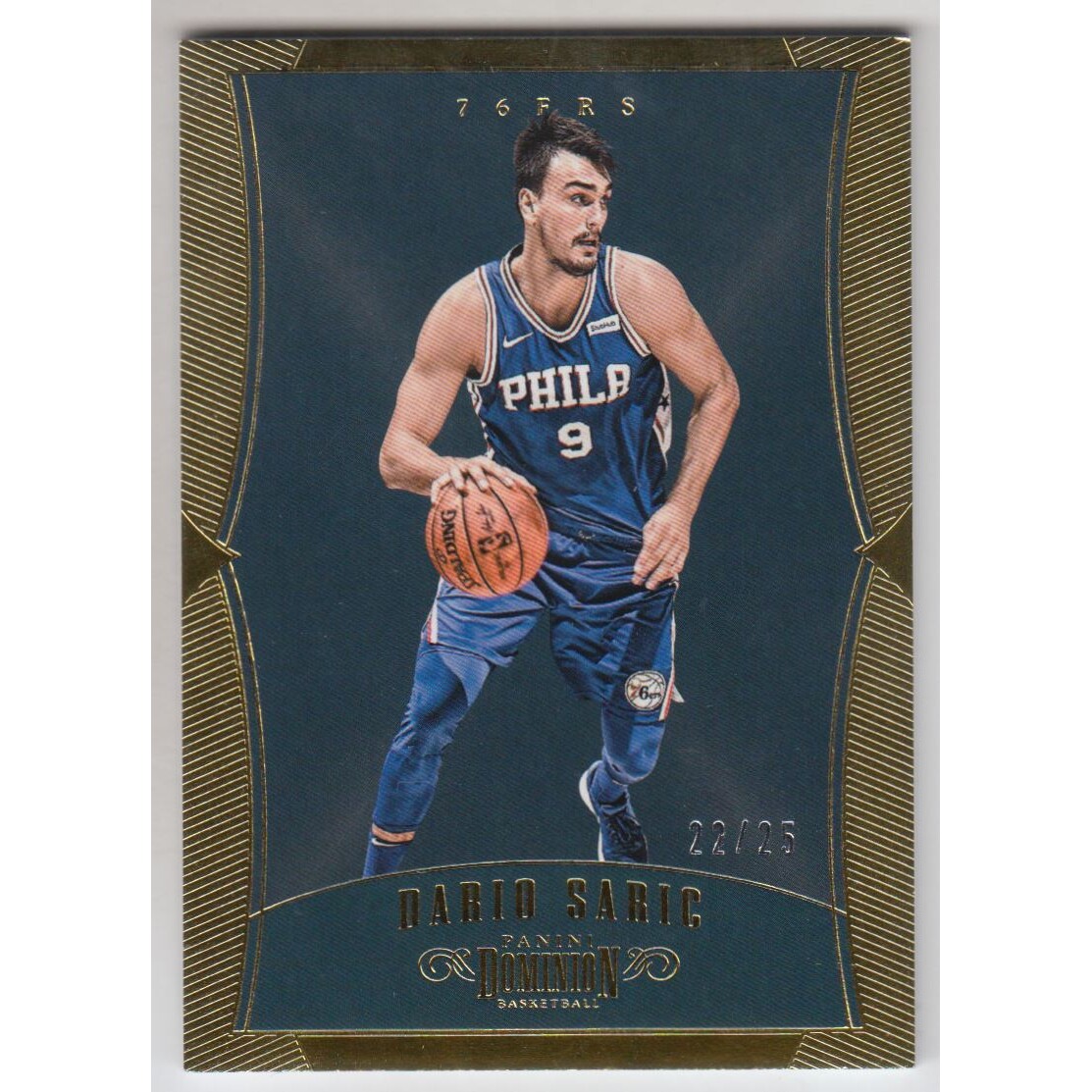 2017-18 Panini Dominion Gold #69 Dario Saric
