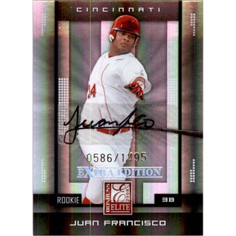 2008 Donruss Elite Extra Edition #137 Juan Francisco AU/1495