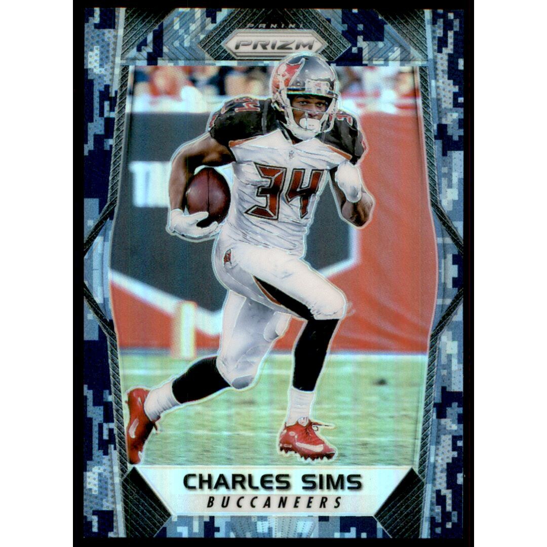2017 Panini Prizm Prizms Camo #186 Charles Sims