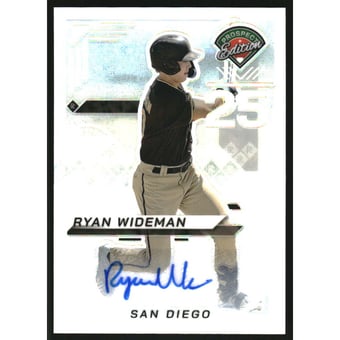 2025 Panini Prospect Edition Holo Prospect Ticket Signatures Prizms Silver #5 Ryan Wideman