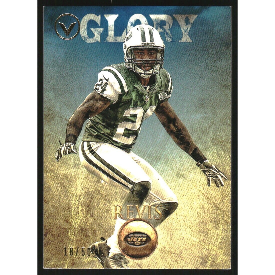 2012 Topps Valor Glory #7 Darrelle Revis. rookie card picture