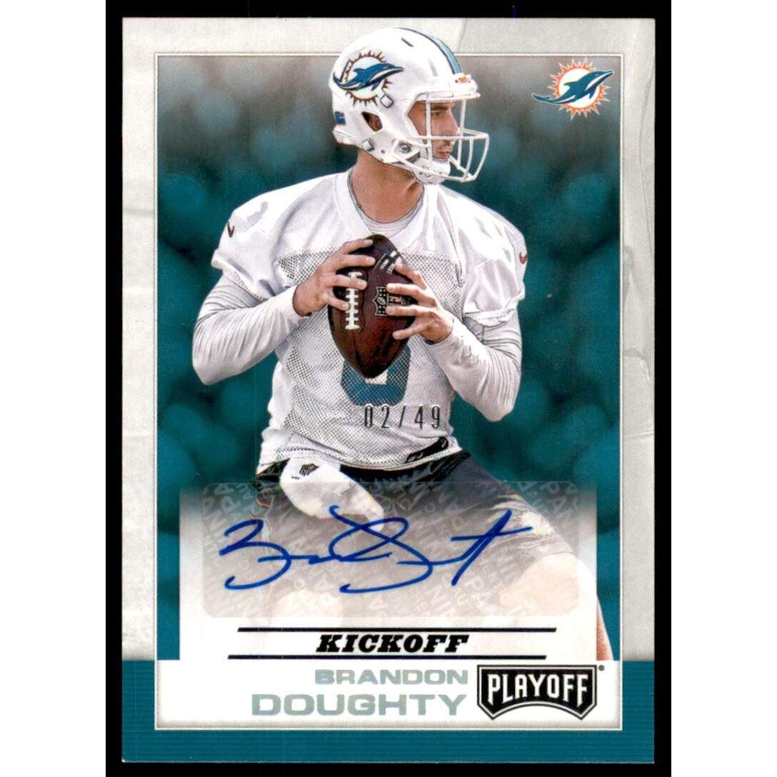 2016 Playoff Rookie Signatures Kickoff #20 Brandon Doughty