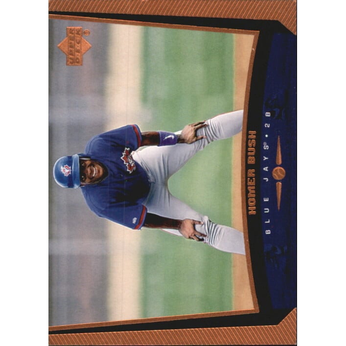 1999 Upper Deck Exclusives Level 1 #511 Homer Bush. rookie card picture