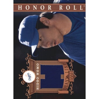 2003 Upper Deck Honor Roll Dean's List Jerseys #HN Hideo Nomo H