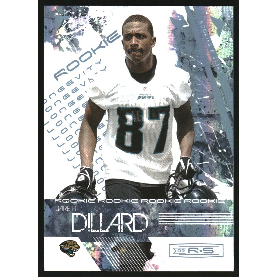 2009 Donruss Rookies and Stars Longevity Parallel Platinum #158 Jarett Dillard