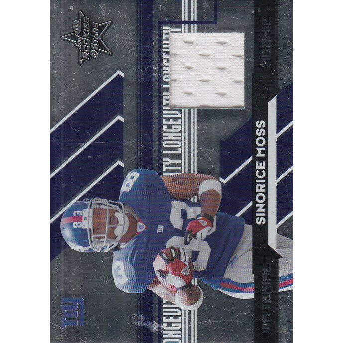 2006 Leaf Rookies and Stars Longevity Silver Parallel #261 Sinorice Moss JSY