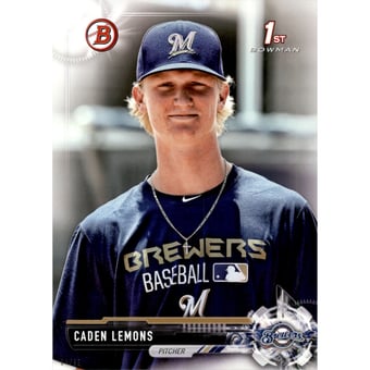 2017 Bowman Draft 5x7 #BD66 Caden Lemons