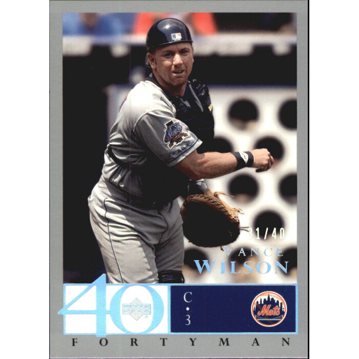 2003 Upper Deck 40-Man Rainbow #630 Vance Wilson 2003 Upper Deck 40-Man Rainbow #630 Vance Wilson