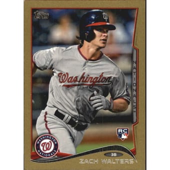 2014 Topps Mini Gold #337 Zach Walters