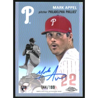 2023 Topps Chrome Platinum Anniversary Autographs Refractors #CPAMA Mark Appel