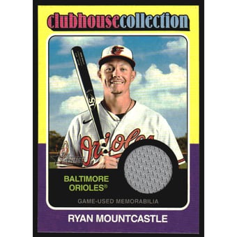 2024 Topps Heritage Clubhouse Collection Relics #CCRRMO Ryan Mountcastle