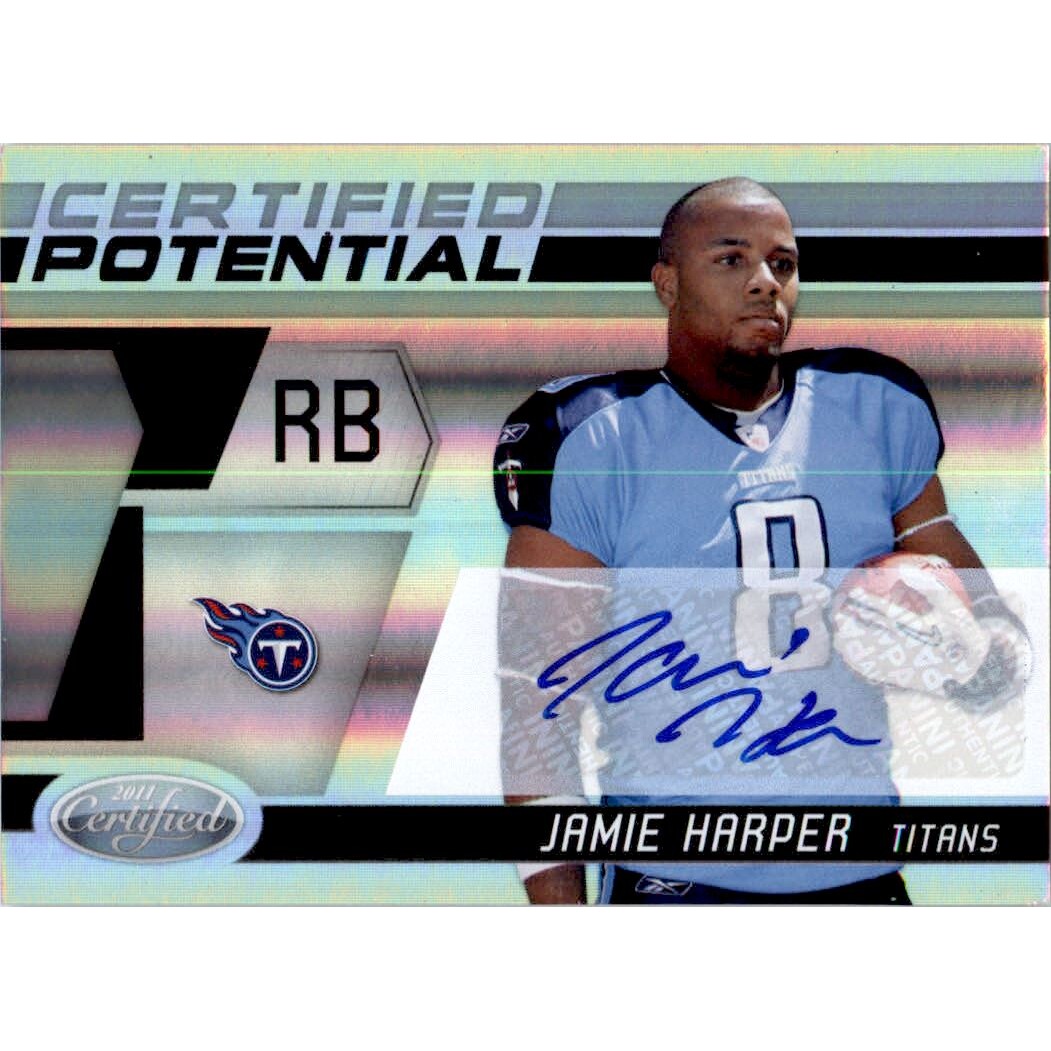 2011 Certified Certified Potential Autographs #16 Jamie Harper/50