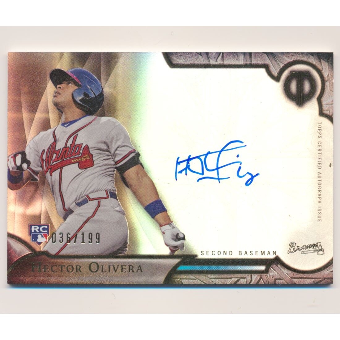 2016 Topps Tribute Autographs #TAHOL Hector Olivera/199
