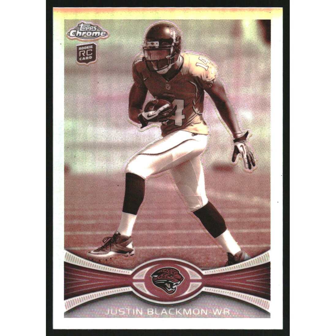 2012 Topps Chrome Sepia Refractors #13 Justin Blackmon