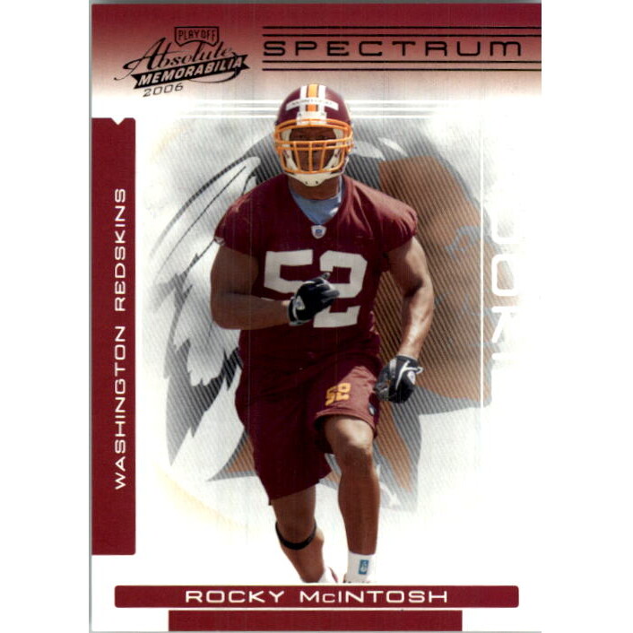 2006 Absolute Memorabilia Spectrum Silver Retail #190 Rocky McIntosh