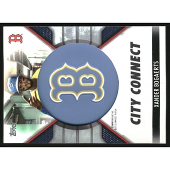 2023 Topps City Connect Commemorative Patch #CCXB Xander Bogaerts
