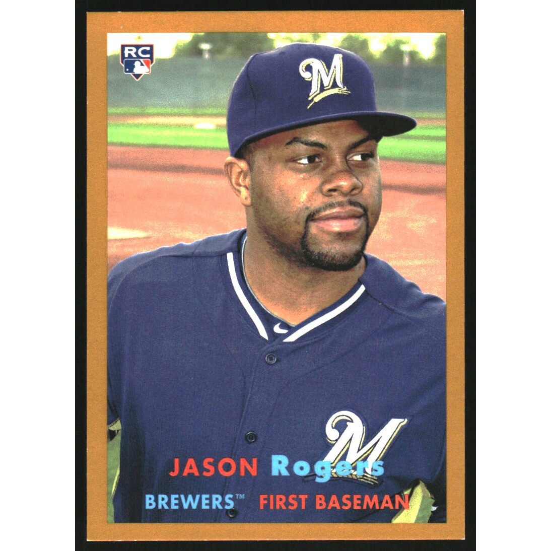 2015 Topps Archives Gold #15 Jason Rogers. rookie card picture