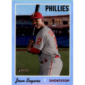 2019 Topps Heritage Chrome Refractors #THC450 Jean Segura