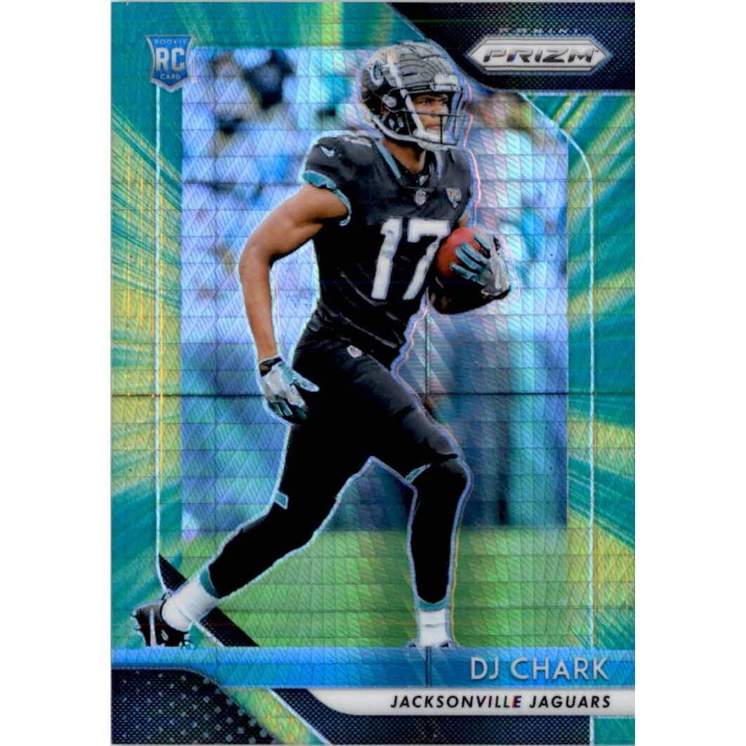 2018 Panini Prizm Prizms Hyper #223 D.J. Chark Jr.