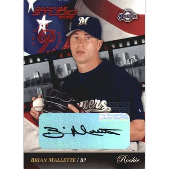 2002 Studio Private Signings #235 Brian Mallette ROO/250