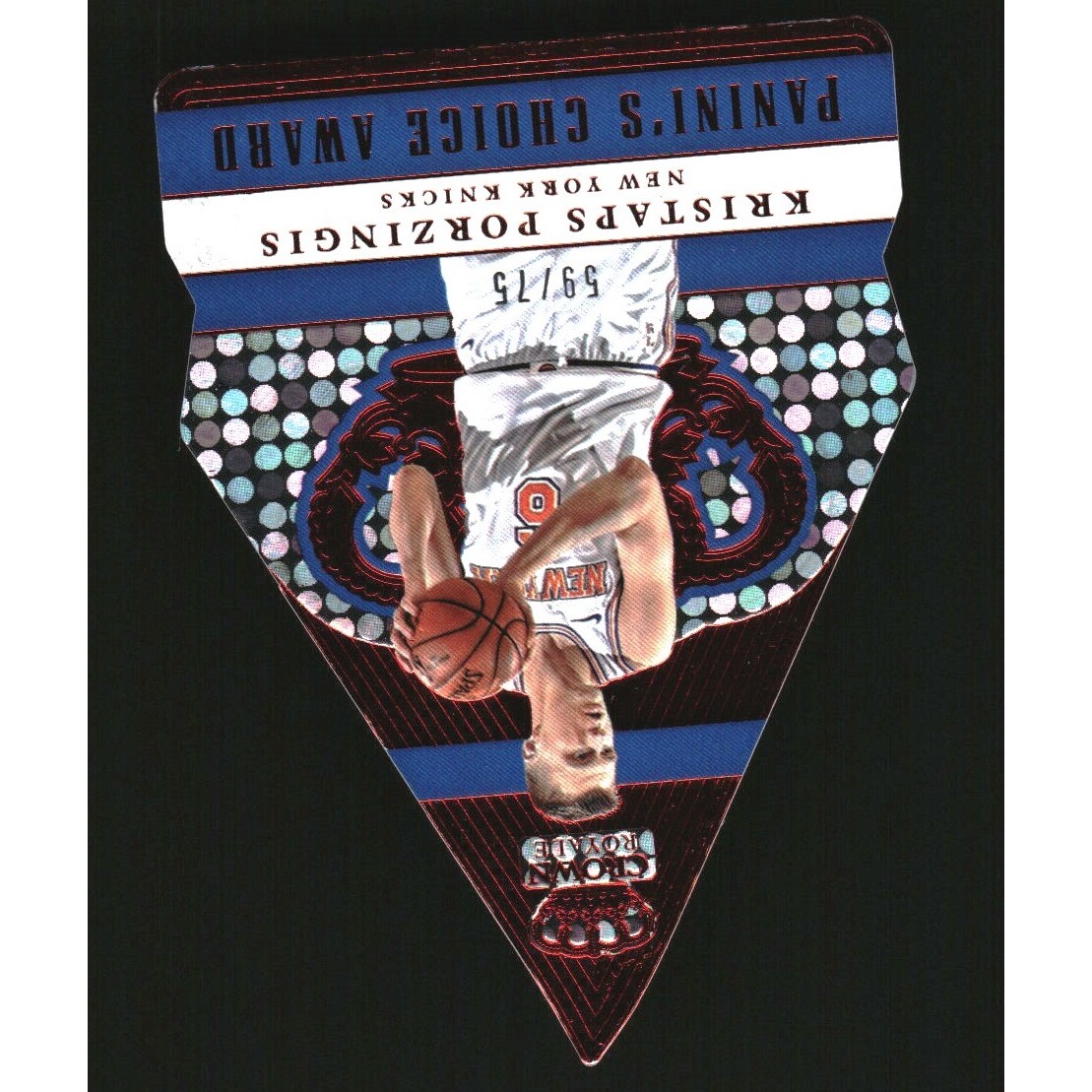 2017-18 Crown Royale Panini's Choice Red #27 Kristaps Porzingis