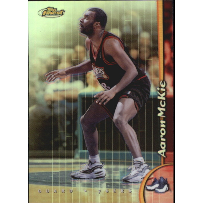 1998-99 Finest No Protectors Refractors #110 Aaron McKie 1998-99 Finest No Protectors Refractors #110 Aaron McKie