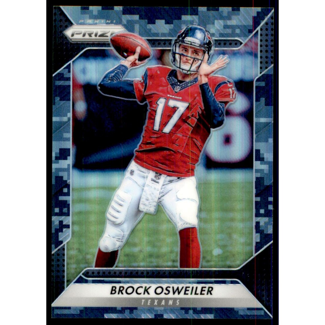 2016 Panini Prizm Prizms Camo #40 Brock Osweiler. rookie card picture
