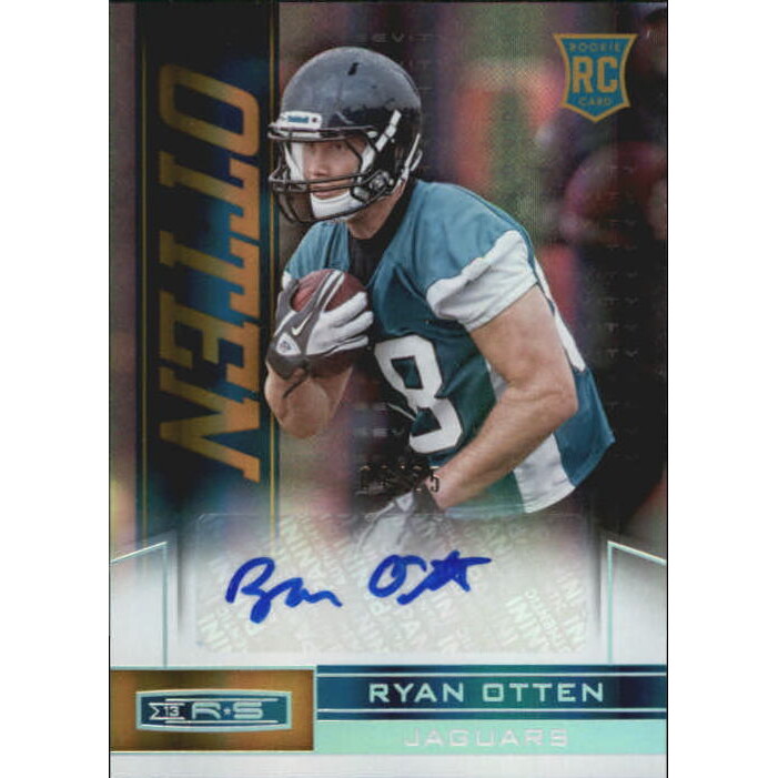 2013 Rookies and Stars Rookie Autographs Longevity Platinum #179 Ryan Otten