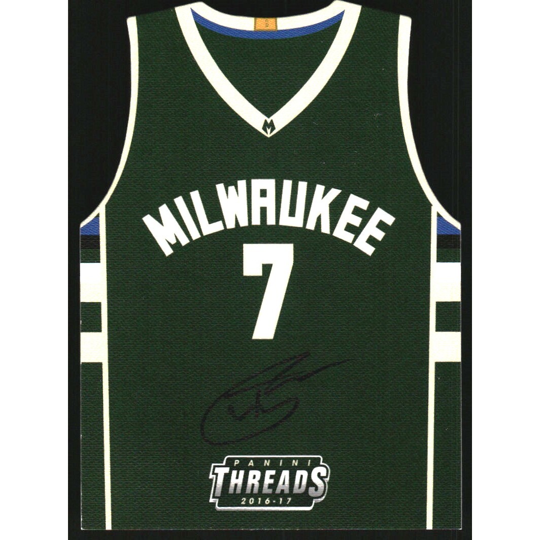 2016-17 Panini Threads Team Threads Rookie Die Cuts Autographs #31 Thon Maker