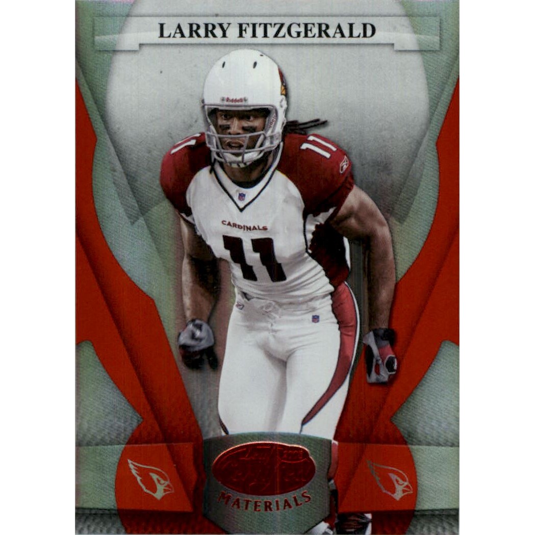 2008 Leaf Certified Materials Mirror Red #2 Larry Fitzgerald