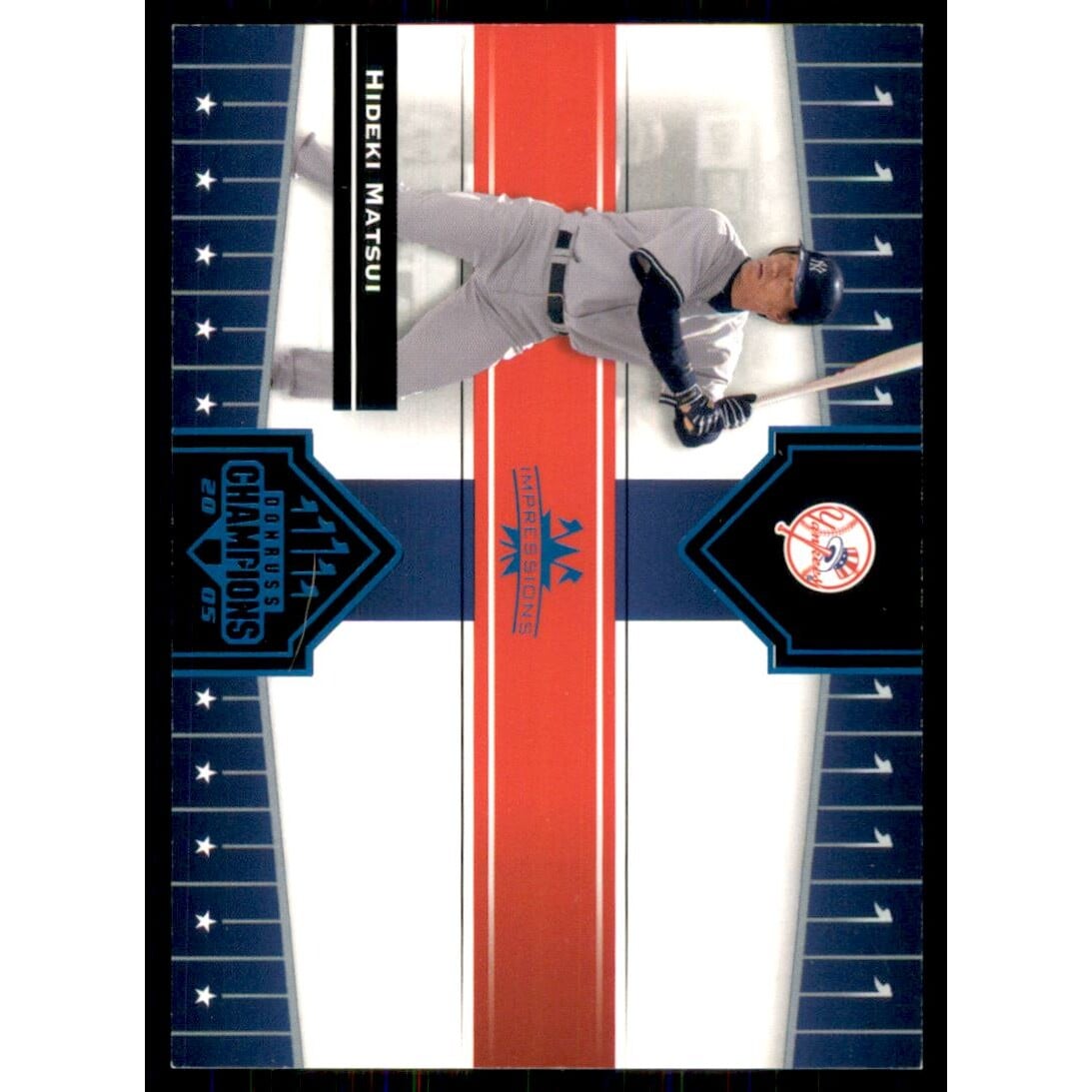 2005 Donruss Champions Impressions Blue #271 Hideki Matsui