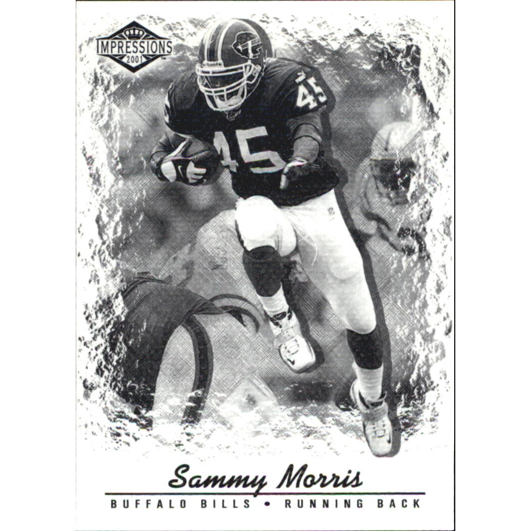 2001 Pacific Impressions Shadow #17 Sammy Morris