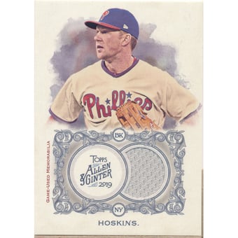 2019 Topps Allen and Ginter Relics #FSRBRH Rhys Hoskins B