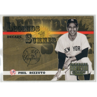 2003 Donruss Signature Legends of Summer Decade #34 Phil Rizzuto